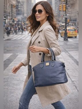 Dooney & Bourke  Satchel Blue